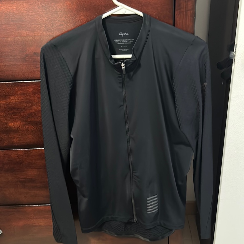 Black Rapha Cycling Aero Ii Jersey Long Sleeve Pro Team
X-Large Men